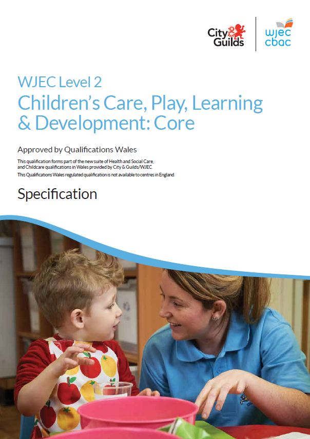 Specification Level 2 Children's Care, Play, Learning And Development Core